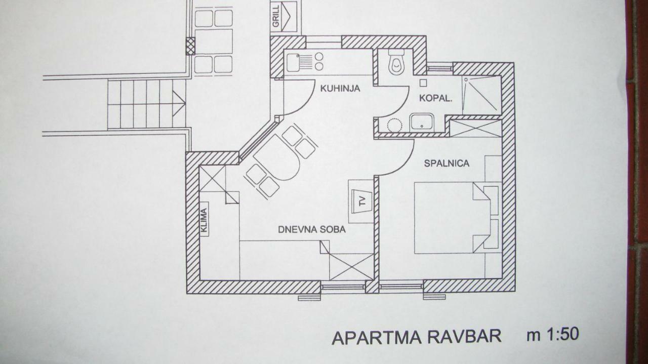 Apartma Ravbar Порторож Экстерьер фото